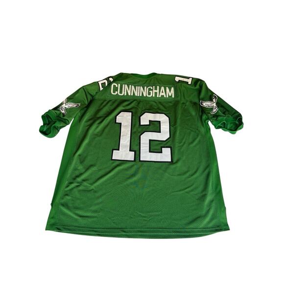 100% Authentic Randall Cunningham Mitchell & Ness 1992 Eagles Jersey Size 60 4XL - Picture 6 of 16